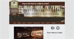 Desktop Screenshot of farmersgastropub.com